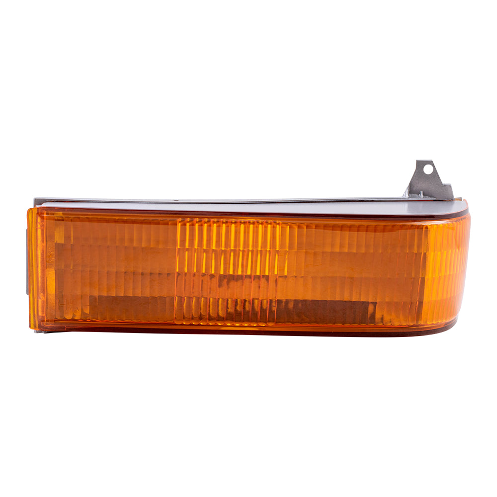 Brock Replacement Drivers Park Signal Front Marker Light Lamp Compatible with 91-94 Explorer Bronco II Ranger F1TZ13201C