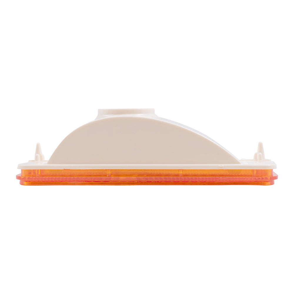 Brock Replacement Pair of Park Signal Front Marker Lights Compatible with 1975-1977 F100 F150 F250 F350 Pickup 1975-1978 E-Series Van