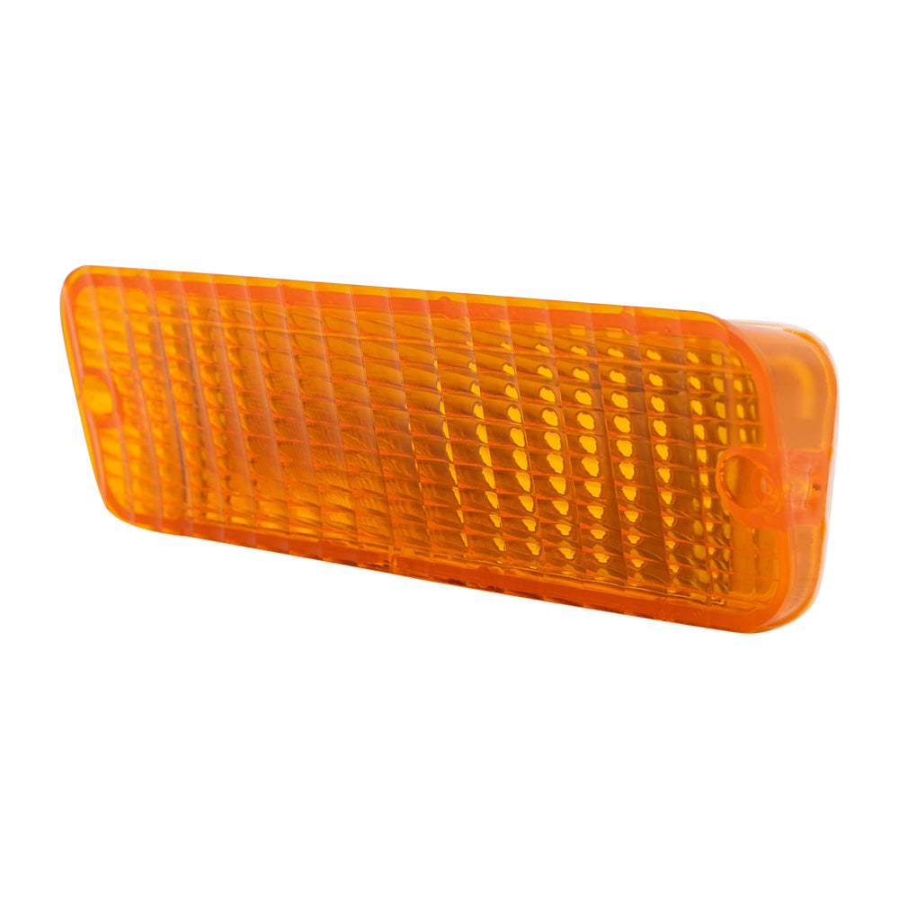 Brock Replacement Pair Set Park Signal Front Marker Lights Lamps Compatible with 1983-1988 Ranger Pickup Truck 1984-1988 Bronco II