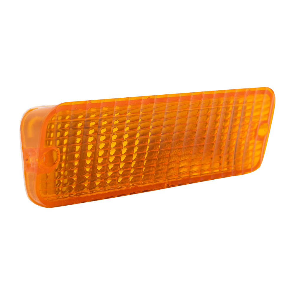 Brock Replacement Drivers Park Signal Front Marker Light Lamp Compatible with 1983-1988 Ranger Pickup Truck 1984-1988 Bronco II E3TZ13201 A