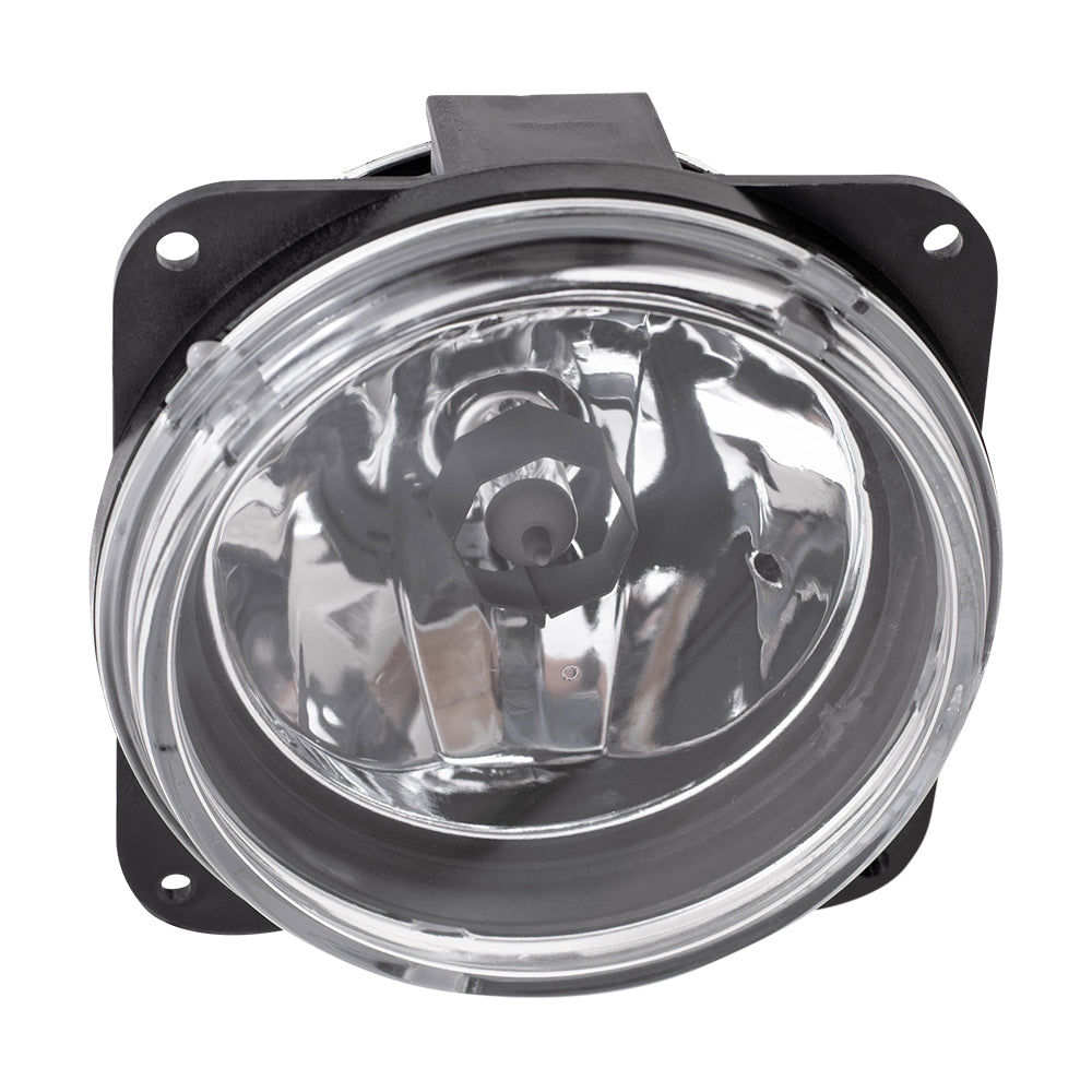 Brock Replacement Fog Light Lamp Round Lens Compatible with Escape Focus SVT Mustang LS 2M5Z15200AB
