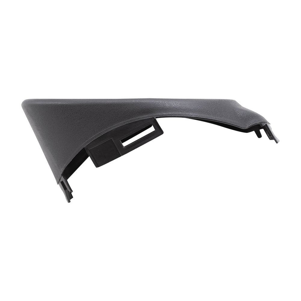 Brock Replacement Pair Set Fog Light Lamp Lens Front Bumper Hole Cover Grille Inserts Compatible with 12-14 Focus w/o Fog Lamps