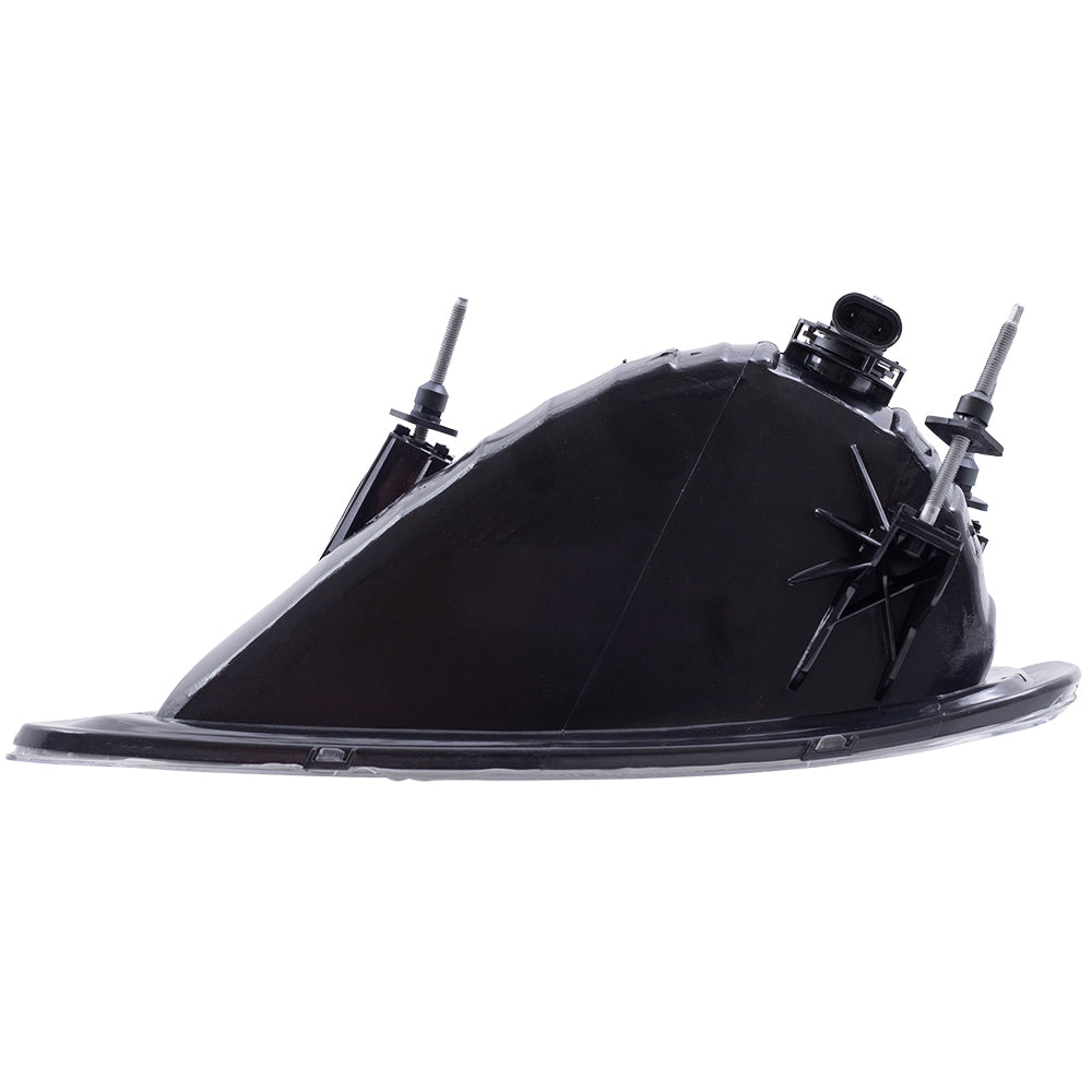 Brock Replacement Driver and Passenger Fog Lights Rectangular Lamps Compatible with 2004-2006 F150 Pickup Truck 5L3Z15201A 5L3Z15200A