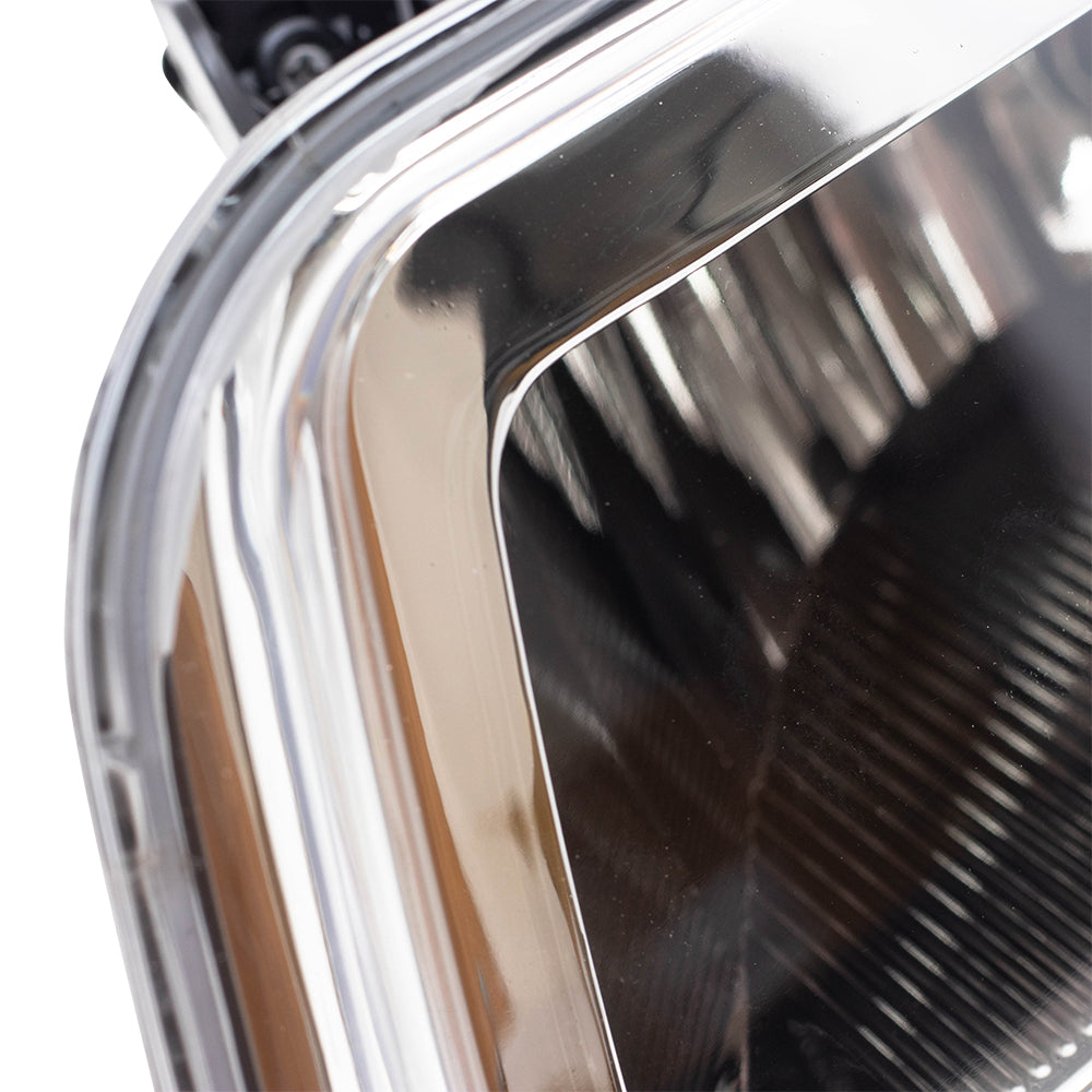 Brock Replacement Drivers Fog Light Rectangular Lamp Compatible with 2004-2006 F150 Pickup Truck 5L3Z15201A