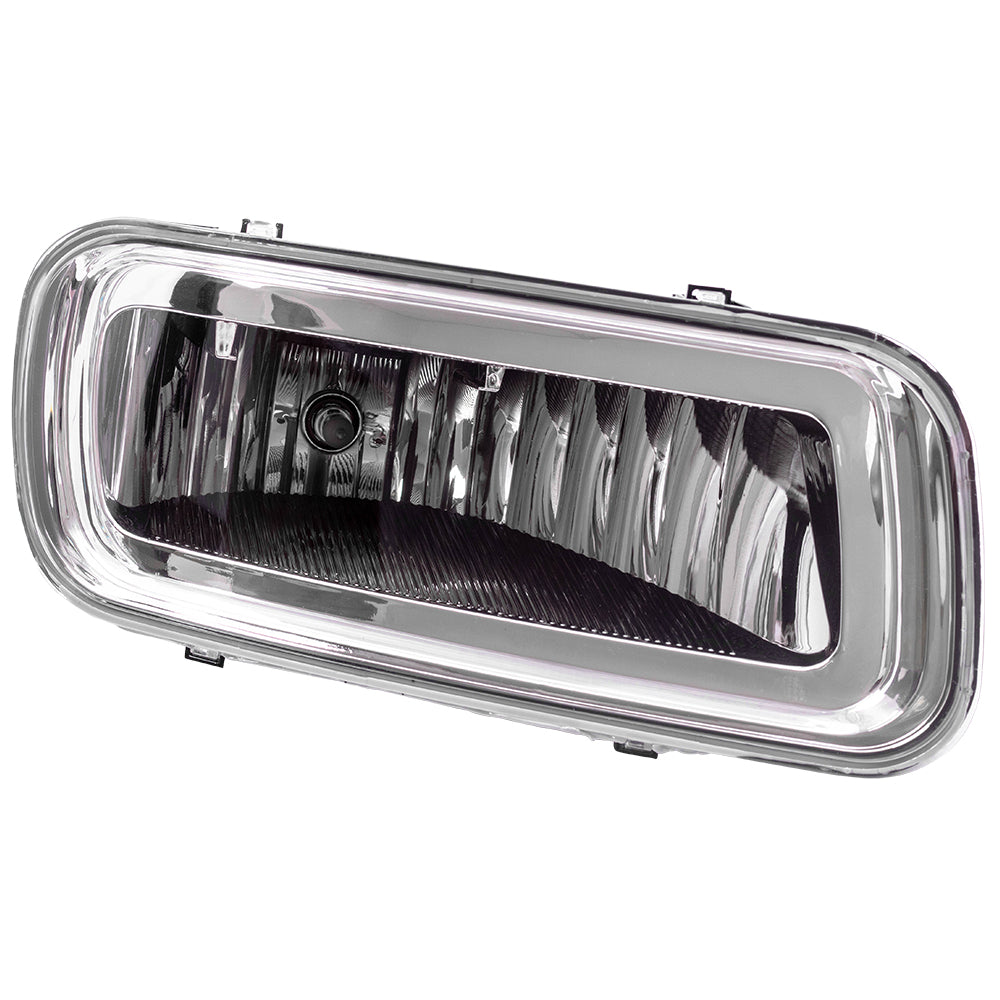 Brock Replacement Passengers Fog Light Rectangular Lamp Compatible with 2004-2006 F150 Pickup Truck 5L3Z 15200 A