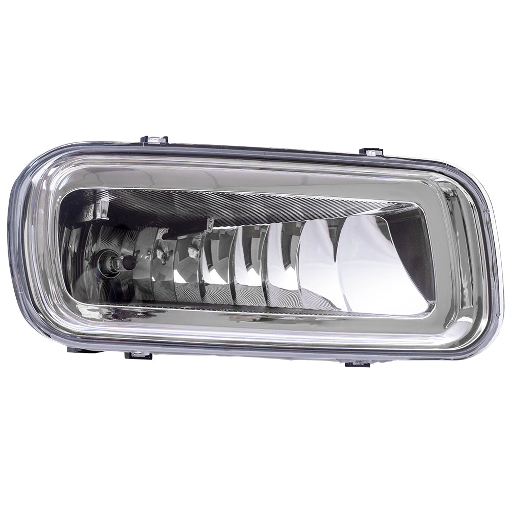 Brock Replacement Passengers Fog Light Rectangular Lamp Compatible with 2004-2006 F150 Pickup Truck 5L3Z 15200 A