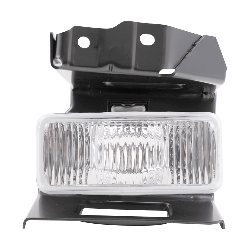 Brock Aftermarket Replacement Driver Left Fog Light Assembly With Bracket Compatible with 1995-1998 Ford Explorer Except Limited