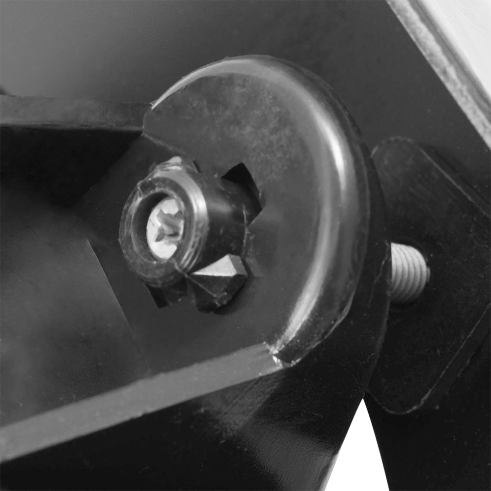 Brock Replacement Driver and Passenger Fog Lights Lamps with Brackets Compatible with 1999-2003 F150 Pickup Truck 1L3Z15200AB 1L3Z15200AA