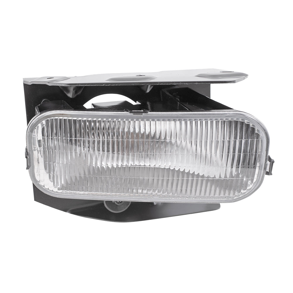 Brock Replacement Passengers Fog Light Lamp with Bracket Compatible with F150 Pickup Truck 1L3Z 15200 AA