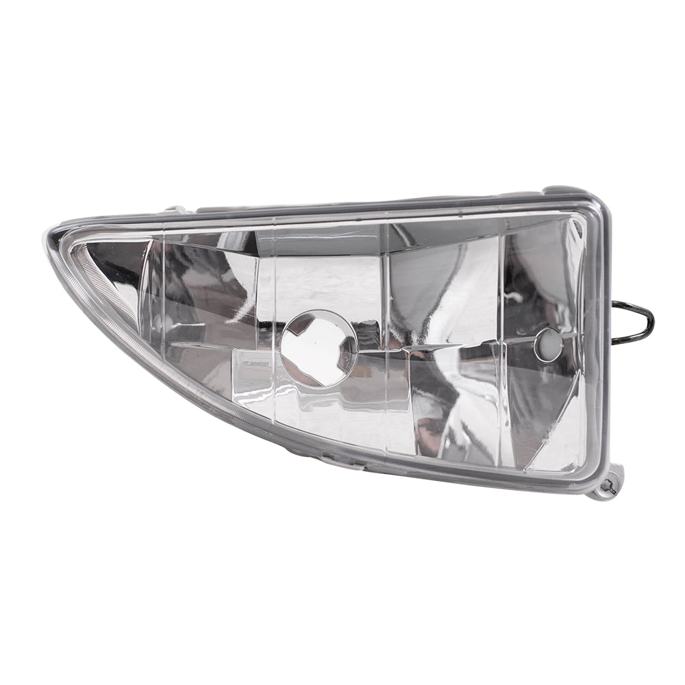 Brock Replacement Passengers Fog Light Lamp Compatible with 2000-2004 Focus SE S2 Sony ZX3 ZX5 LX Street ZTW ZTS