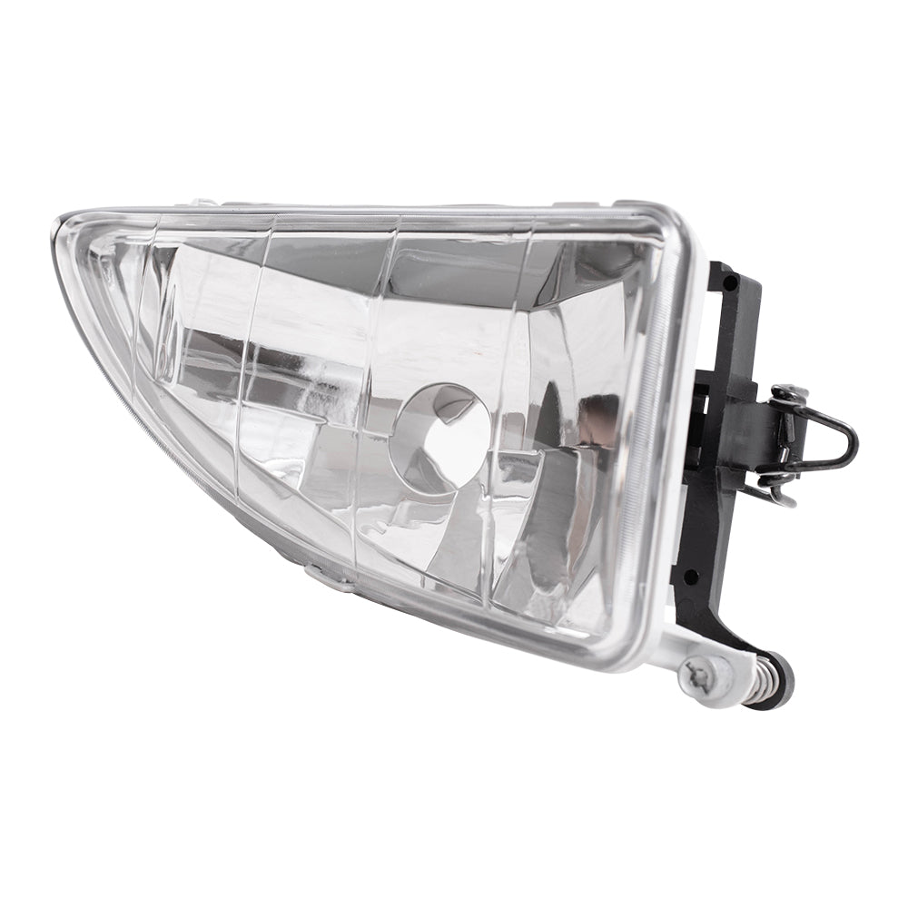 Brock Replacement Passengers Fog Light Lamp Compatible with 2000-2004 Focus SE S2 Sony ZX3 ZX5 LX Street ZTW ZTS