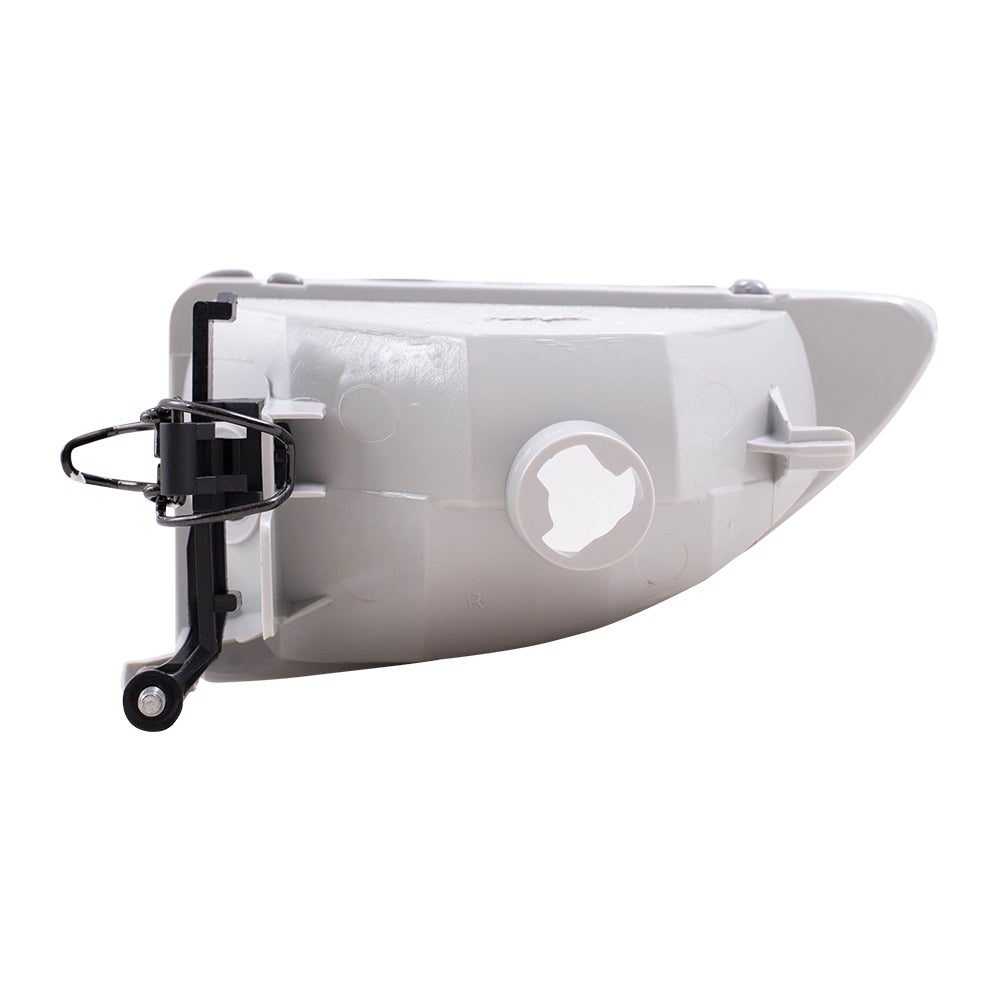 Brock Replacement Passengers Fog Light Lamp Compatible with 2000-2004 Focus SE S2 Sony ZX3 ZX5 LX Street ZTW ZTS