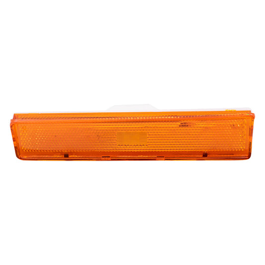 Brock Replacement Drivers Park Signal Side Marker Light Lamp Compatible with 1980-1986 F100 F150 F250 Pickup Truck Bronco EOTZ15A201B