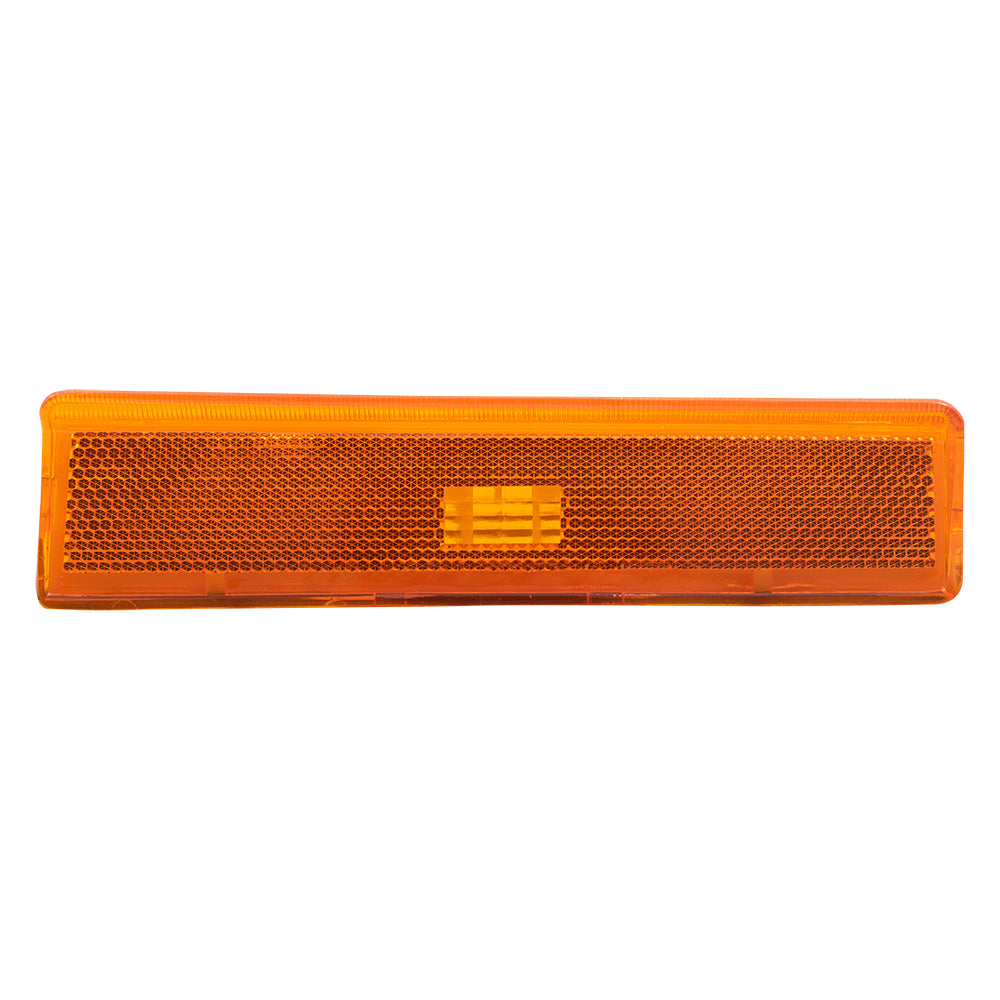 Brock Replacement Driver and Passenger Signal Side Marker Lights Lamps Compatible with 1980-1986 F100 F150 F250 Pickup Truck Bronco