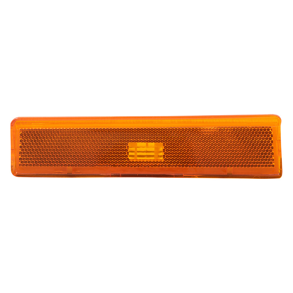 Brock Replacement Drivers Park Signal Side Marker Light Lamp Compatible with 1980-1986 F100 F150 F250 Pickup Truck Bronco EOTZ15A201B