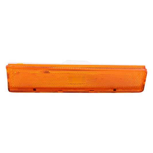 Brock Replacement Passenger Signal Side Marker Light Lamp Compatible with 1980-1986 F100 F150 F250 Pickup Truck Bronco EOTZ 15A201 A