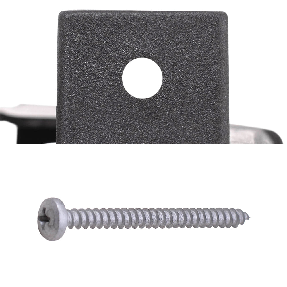 Brock Aftermarket Replacement Driver Left Passenger Right Round Fog Lights and Round Fog Light Mounting Brackets 4 Piece Set Compatible with 2006-2008 Ford F-150