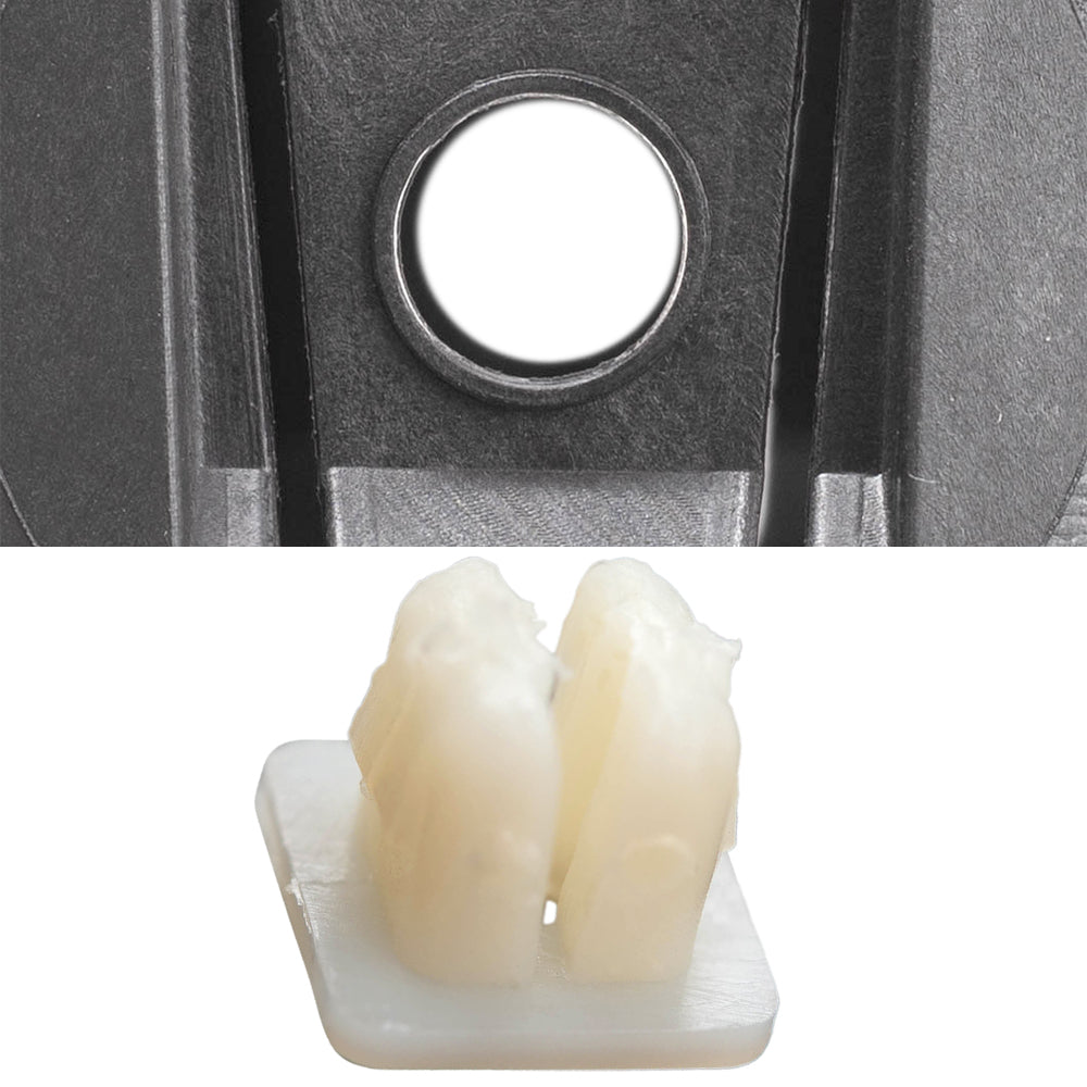 Brock Aftermarket Replacement Driver Left Passenger Right Round Fog Lights and Round Fog Light Mounting Brackets 4 Piece Set Compatible with 2006-2008 Ford F-150