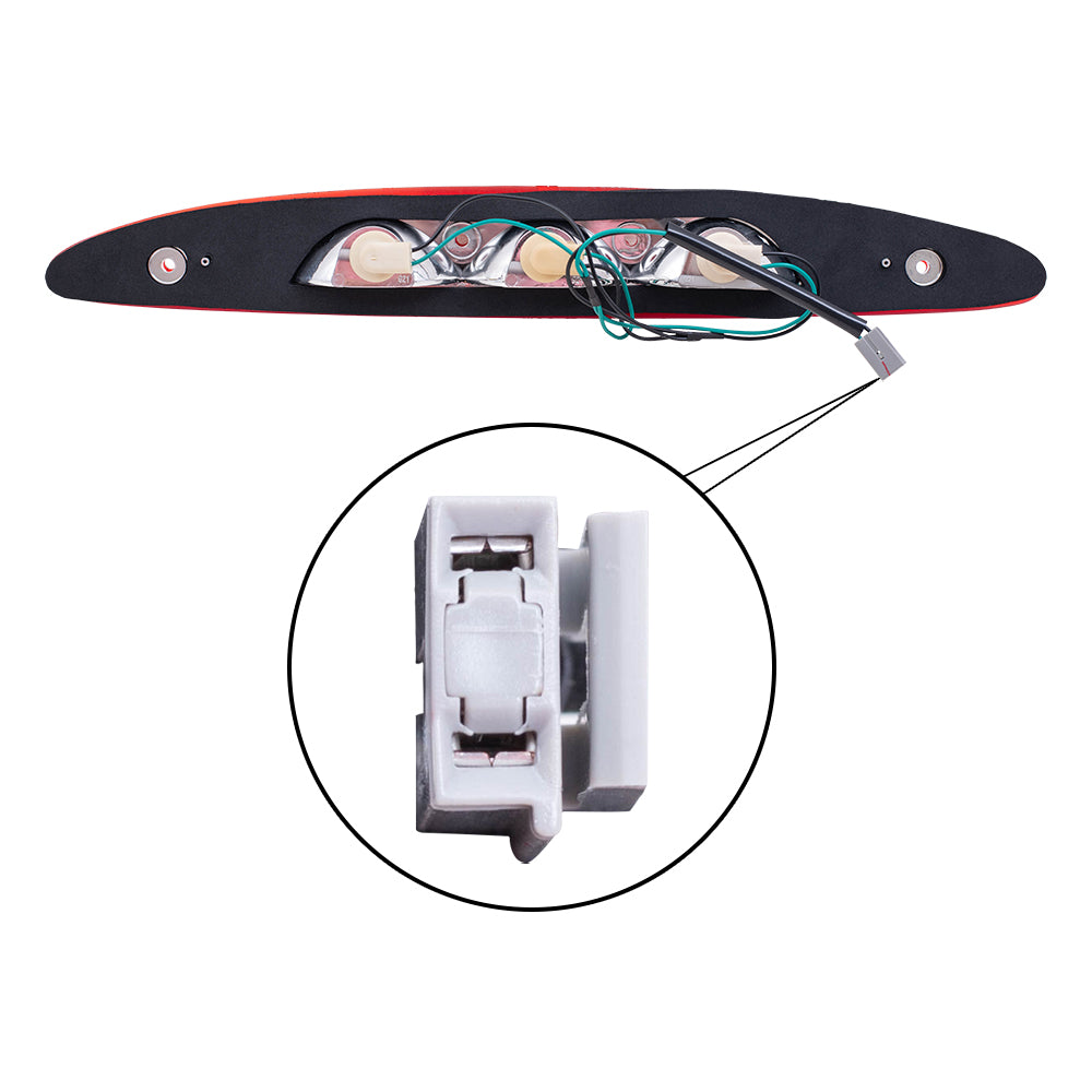 Brock Replacement 3rd Brake Light Compatible with 1997-2002 Ford Expedition