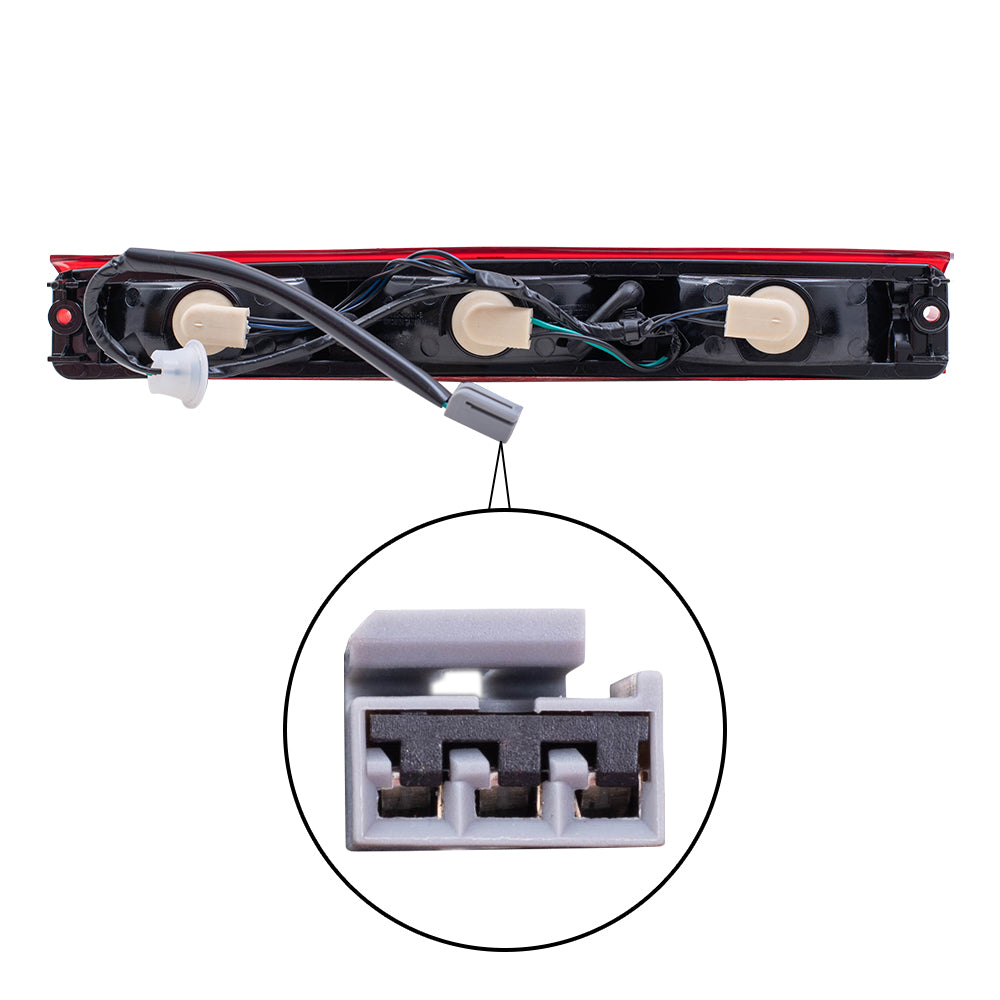 Brock Replacement 3rd Brake Light with Cargo Light Compatible with 1997-2003 Ford F-150