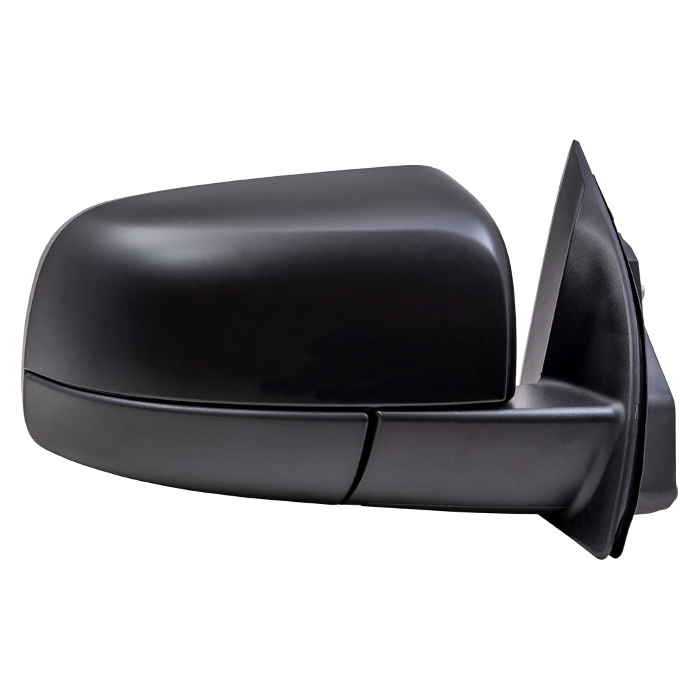 Brock Aftermarket Replacement Driver Left Passenger Right Power Mirror Paint to Match Black with Spotter Glass-Manual Fold without Heat-Blind Spot Detection Compatible with 2019-2021 Ford Ranger