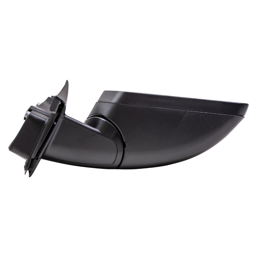 Brock Aftermarket Replacement Driver Left Passenger Right Power Mirror Paint to Match Black with Spotter Glass-Manual Fold without Heat-Blind Spot Detection Compatible with 2019-2021 Ford Ranger