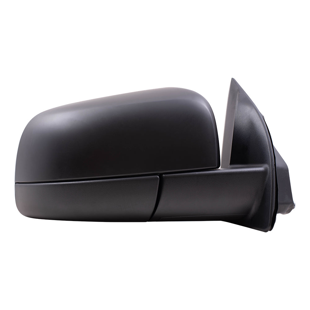 Brock Replacement Driver and Passenger Side Power Mirrors Paint to Match Black with Power Fold and Blind Spot Detection without Heat or Signal Compatible with 2019-2021 Ranger
