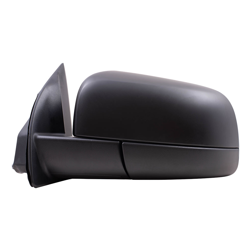 Brock Replacement Driver Side Power Mirror Paint to Match Black with Power Fold and Blind Spot Detection without Heat or Signal Compatible with 2019-2021 Ranger