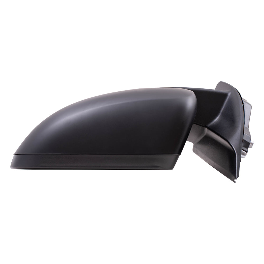 Brock Replacement Driver Side Power Mirror Paint to Match Black with Power Fold and Blind Spot Detection without Heat or Signal Compatible with 2019-2021 Ranger