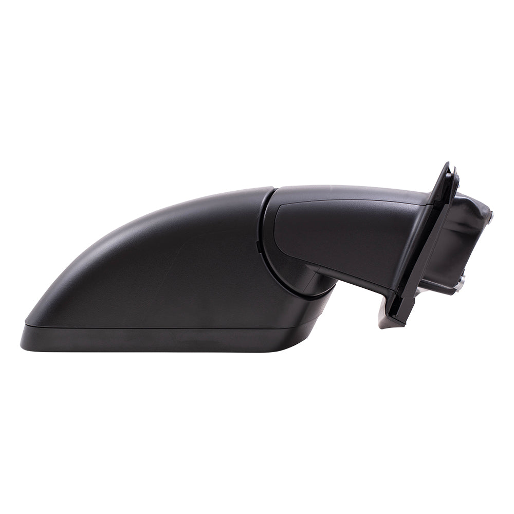 Brock Replacement Passenger Side Power Mirror Paint to Match Black with Power Fold and Blind Spot Detection without Heat or Signal Compatible with 2019-2021 Ranger