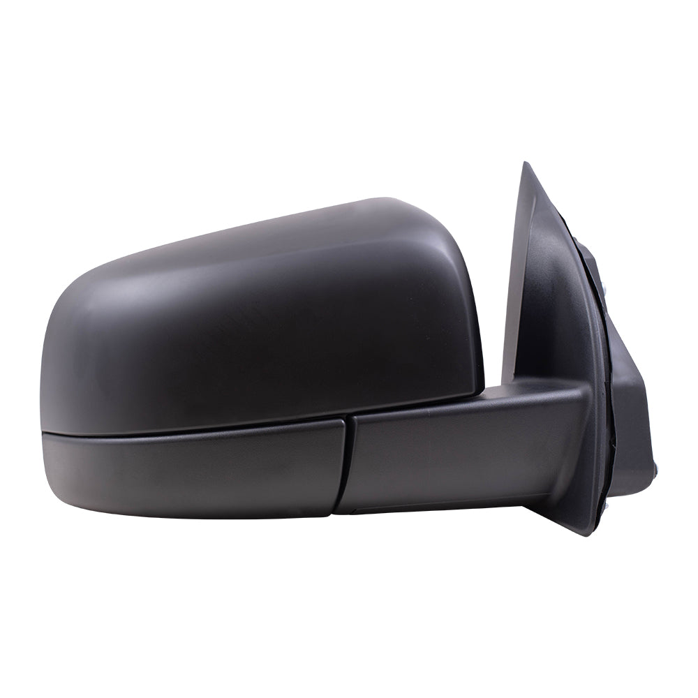 Brock Replacement Driver and Passenger Side OEM Substitute Power Mirrors Paint to Match Black without Heat or Spotter Glass Compatible with 2019-2021 Ranger