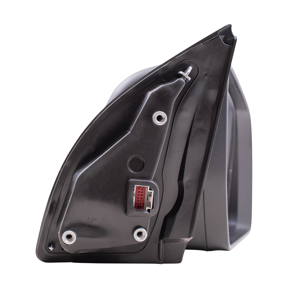 Brock Replacement Driver and Passenger Side OEM Substitute Power Mirrors Paint to Match Black without Heat or Spotter Glass Compatible with 2019-2021 Ranger