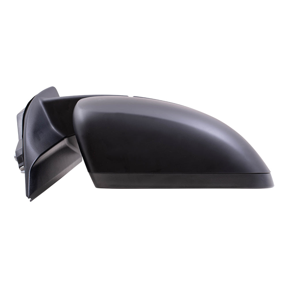 Brock Replacement Driver and Passenger Side OEM Substitute Power Mirrors Paint to Match Black without Heat or Spotter Glass Compatible with 2019-2021 Ranger