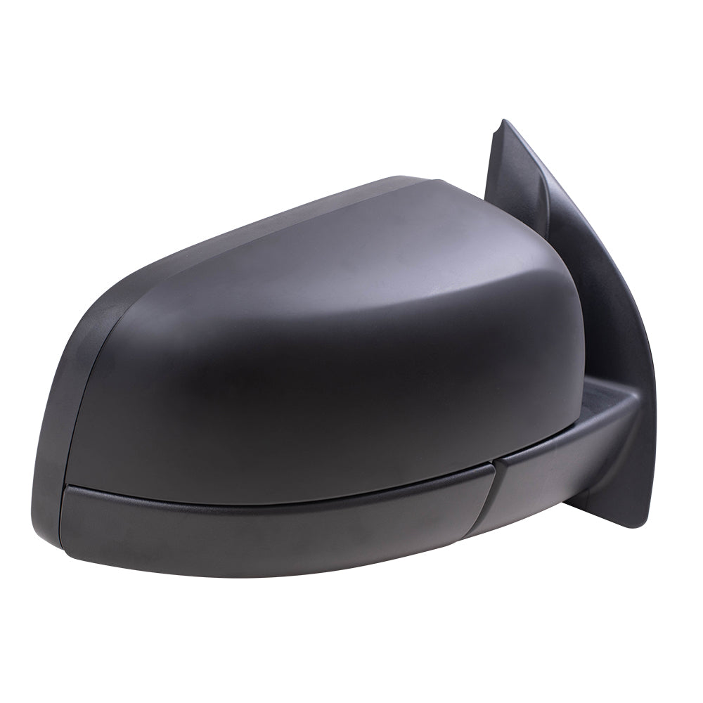 Brock Replacement Driver and Passenger Side OEM Substitute Power Mirrors Paint to Match Black without Heat or Spotter Glass Compatible with 2019-2021 Ranger