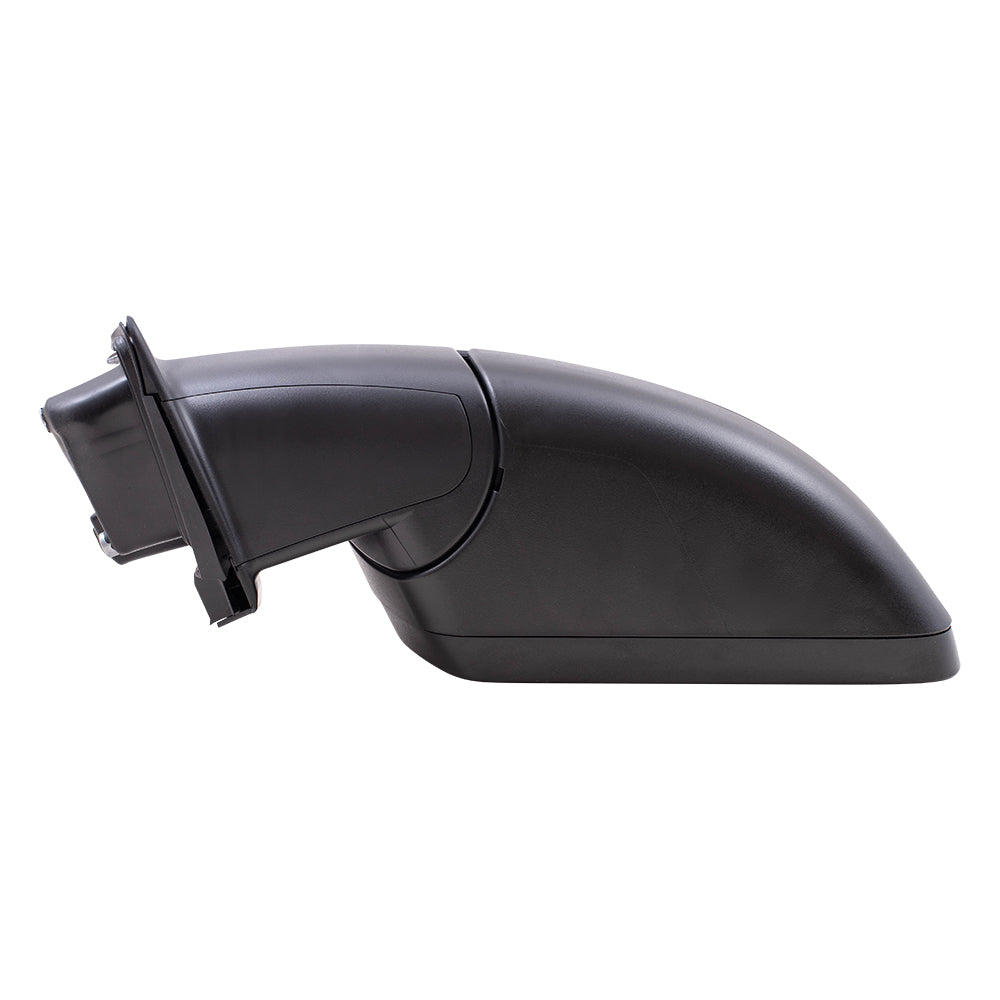 Brock Replacement Driver Side OEM Substitute Power Mirror Paint to Match Black without Heat or Spotter Glass Compatible with 2019-2021 Ranger