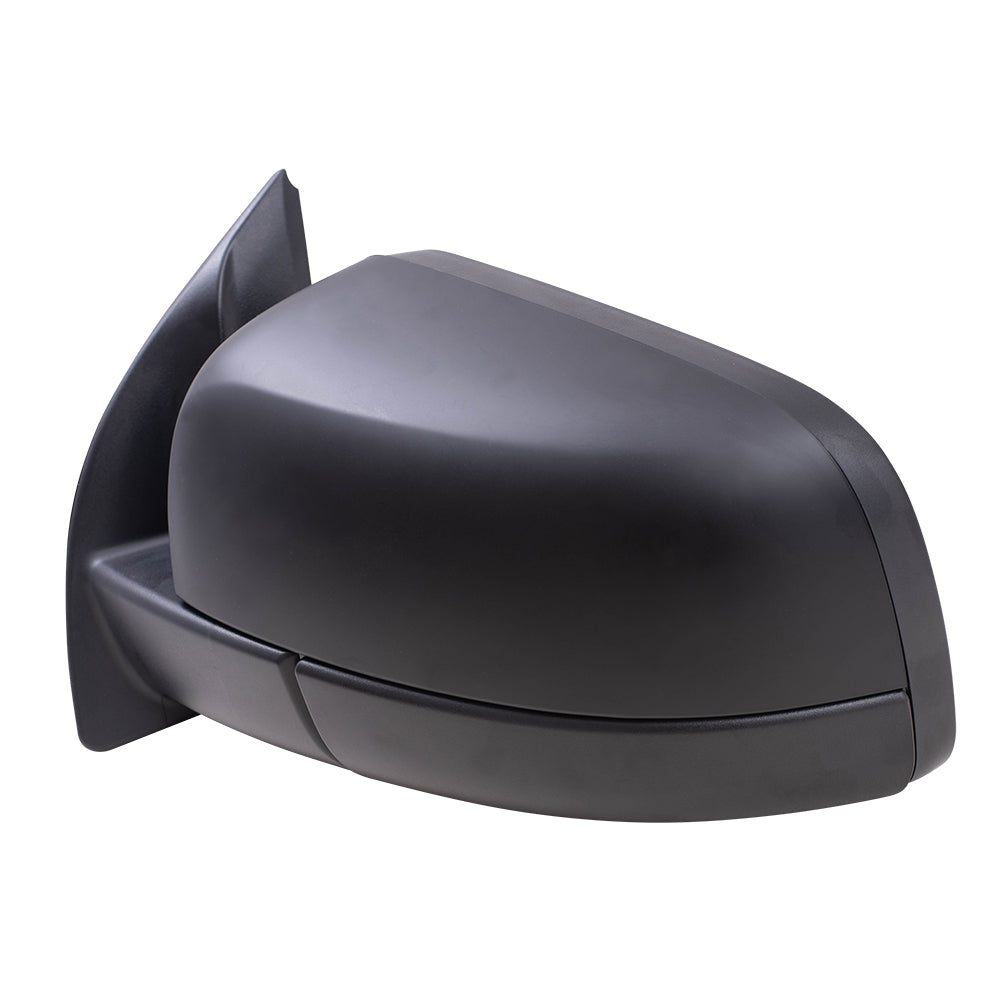 Brock Replacement Driver Side OEM Substitute Power Mirror Paint to Match Black without Heat or Spotter Glass Compatible with 2019-2021 Ranger