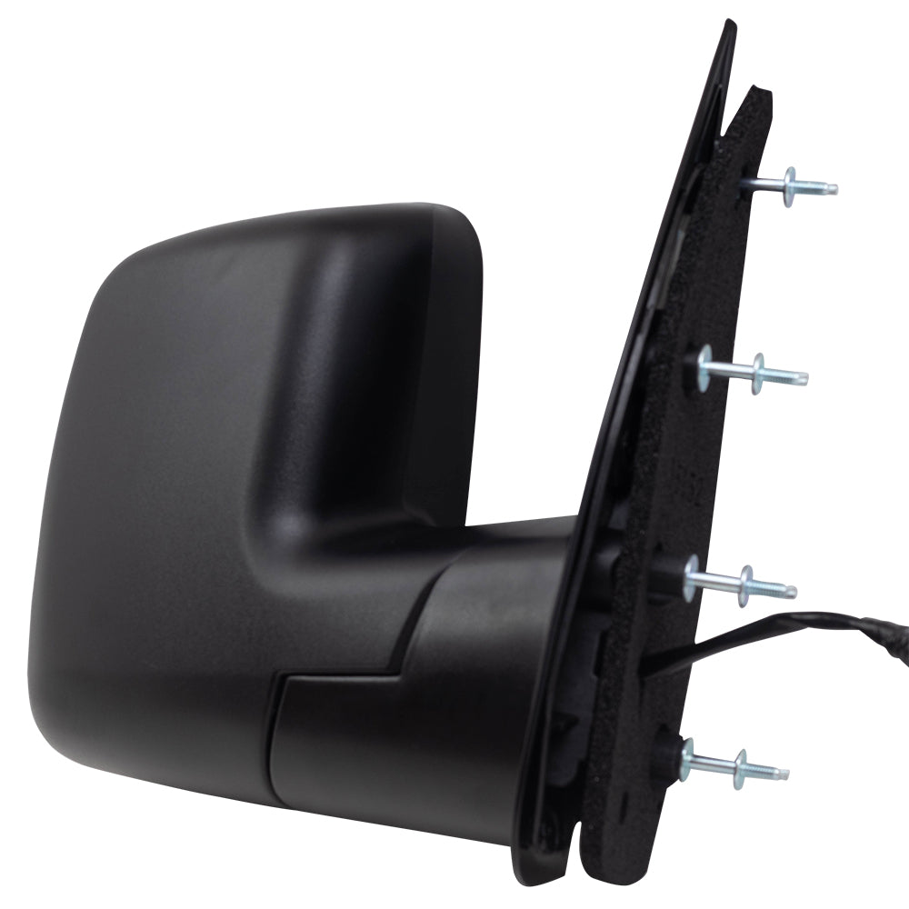 Driver and Passenger Power Side View Mirrors with Spotter Glass Sail Type Replacement for 2009-2014 E-Series Van AC2Z 17683 AA AC2Z 17682 AA