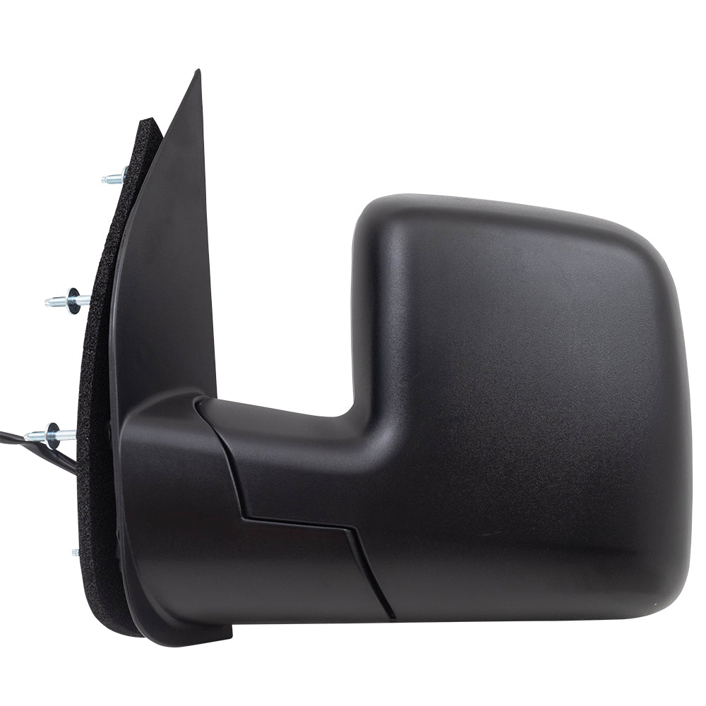 Power Sail Type Mirror fits 09-14 Ford E-Series Van Driver Side w/ Spotter Glass