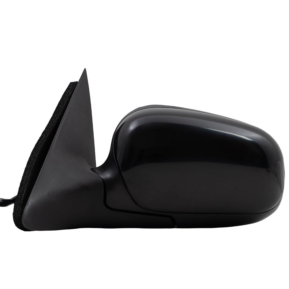 Brock Replacement Driver Side Power Mirror Paint to Match Black without Heat Compatible with 2009-2011 Crown Victoria