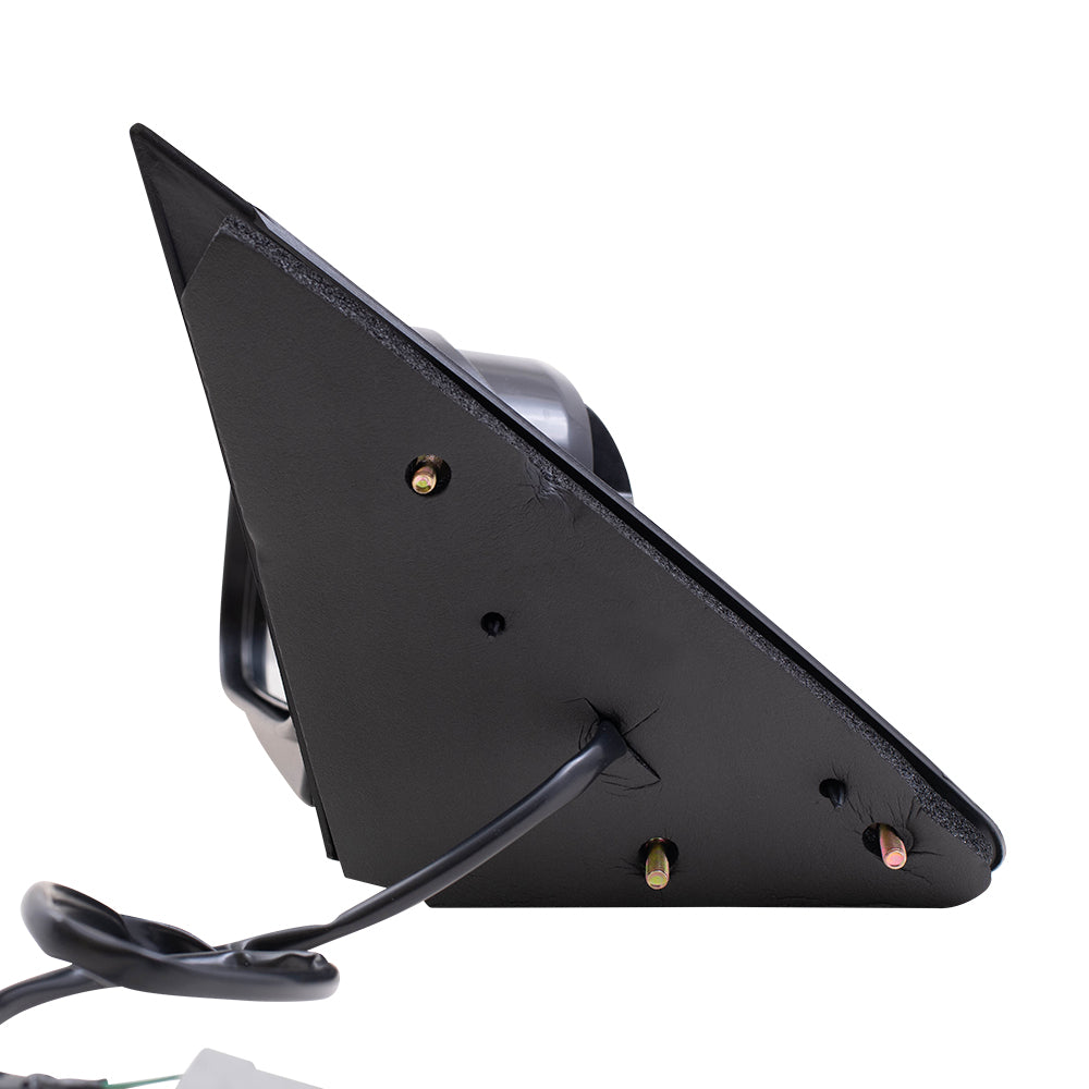 Brock Replacement Driver and Passenger Side Power Mirrors Paint to Match Black without Heat Compatible with 1998-2008 Crown Victoria & 1998-2008 Grand Marquis