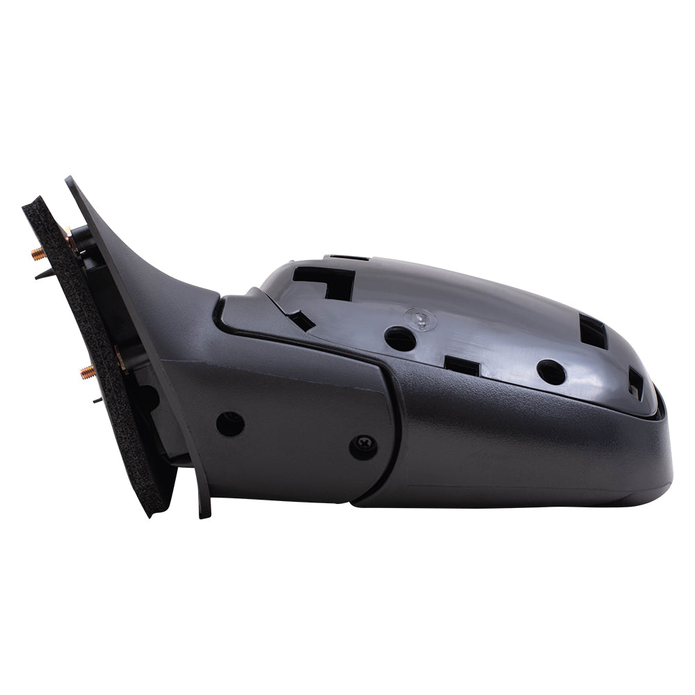 Brock Replacement Driver and Passenger Side Power Mirrors Paint to Match Black without Heat Compatible with 1998-2008 Crown Victoria & 1998-2008 Grand Marquis