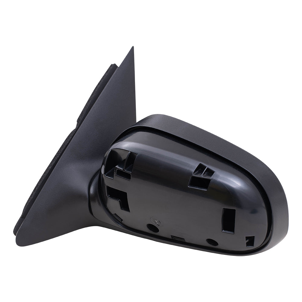 Brock Replacement Driver and Passenger Side Power Mirrors Paint to Match Black without Heat Compatible with 1998-2008 Crown Victoria & 1998-2008 Grand Marquis