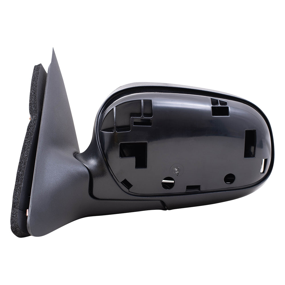 Brock Replacement Driver and Passenger Side Power Mirrors Paint to Match Black without Heat Compatible with 1998-2008 Crown Victoria & 1998-2008 Grand Marquis