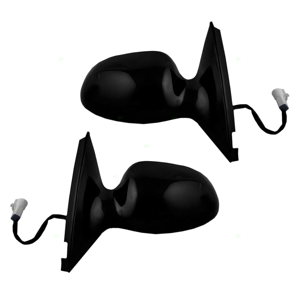 Driver and Passenger Power Side View Mirrors Smooth Replacement for 1996-1999 Taurus Sable XF1Z 17682 DAW XF1Z 17682 FAA