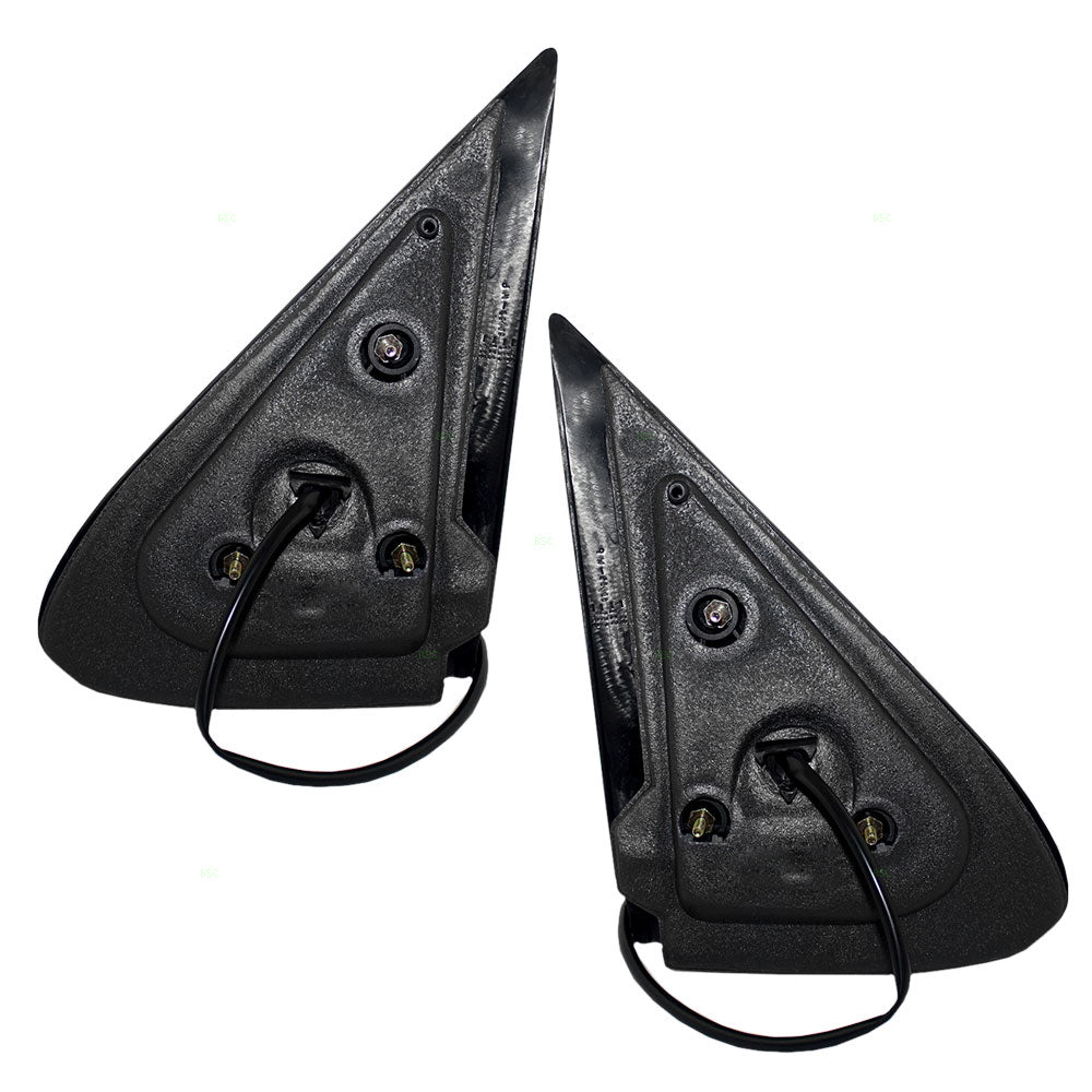 Driver and Passenger Power Side View Mirrors Textured Replacement for 1998-2002 Expediton F85Z17683GAB F85Z17682GAA