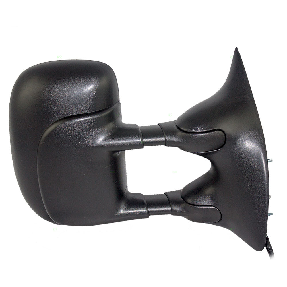 Driver and Passenger Power Telescopic Tow Side View Mirrors with Dual Arms Replacement for 1999-2007 F250 Super Duty Pickup Truck 3C3Z17683DAA 3C3Z17682 DAA