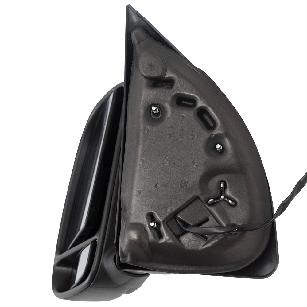 BROCK Drivers Telescopic Tow Power Side View Mirror with Dual Arms Replacement for 1999-2007 F250 Super Duty Pickup Truck 3C3Z 17683 DAA