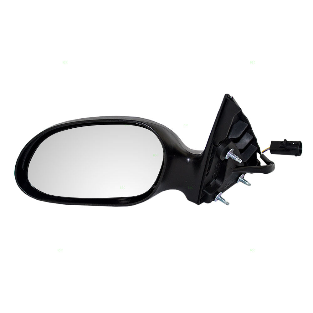 Drivers Power Side View Mirror with Ready-to-Paint & Textured Cover Replacement for 00-07 Taurus 6F1Z17683C