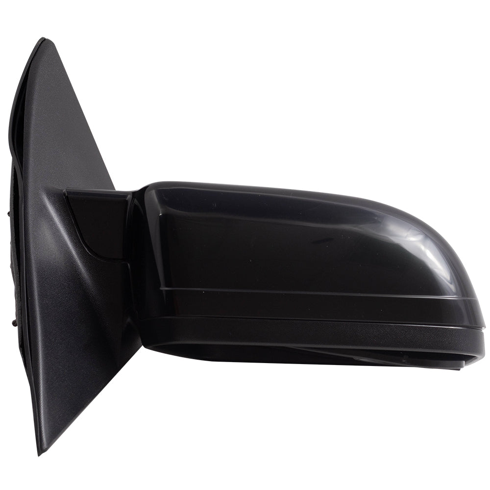 Brock Aftermarket Replacement Part Driver & Passenger  Power Mirror Paint to Match Black with Heat without Puddle Light-Blind Spot Information System Compatible with 2011-2012 Ford Fusion