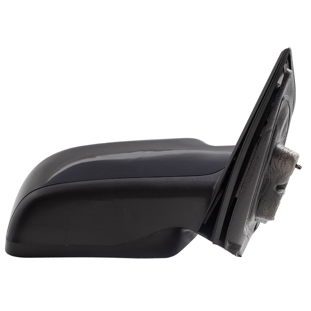 Brock Aftermarket Replacement Part Driver & Passenger  Power Mirror Paint to Match Black with Heat without Puddle Light-Blind Spot Information System Compatible with 2011-2012 Ford Fusion